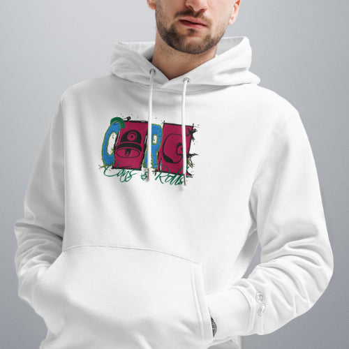 Cans & Rolls Rebellion | Hoodie White